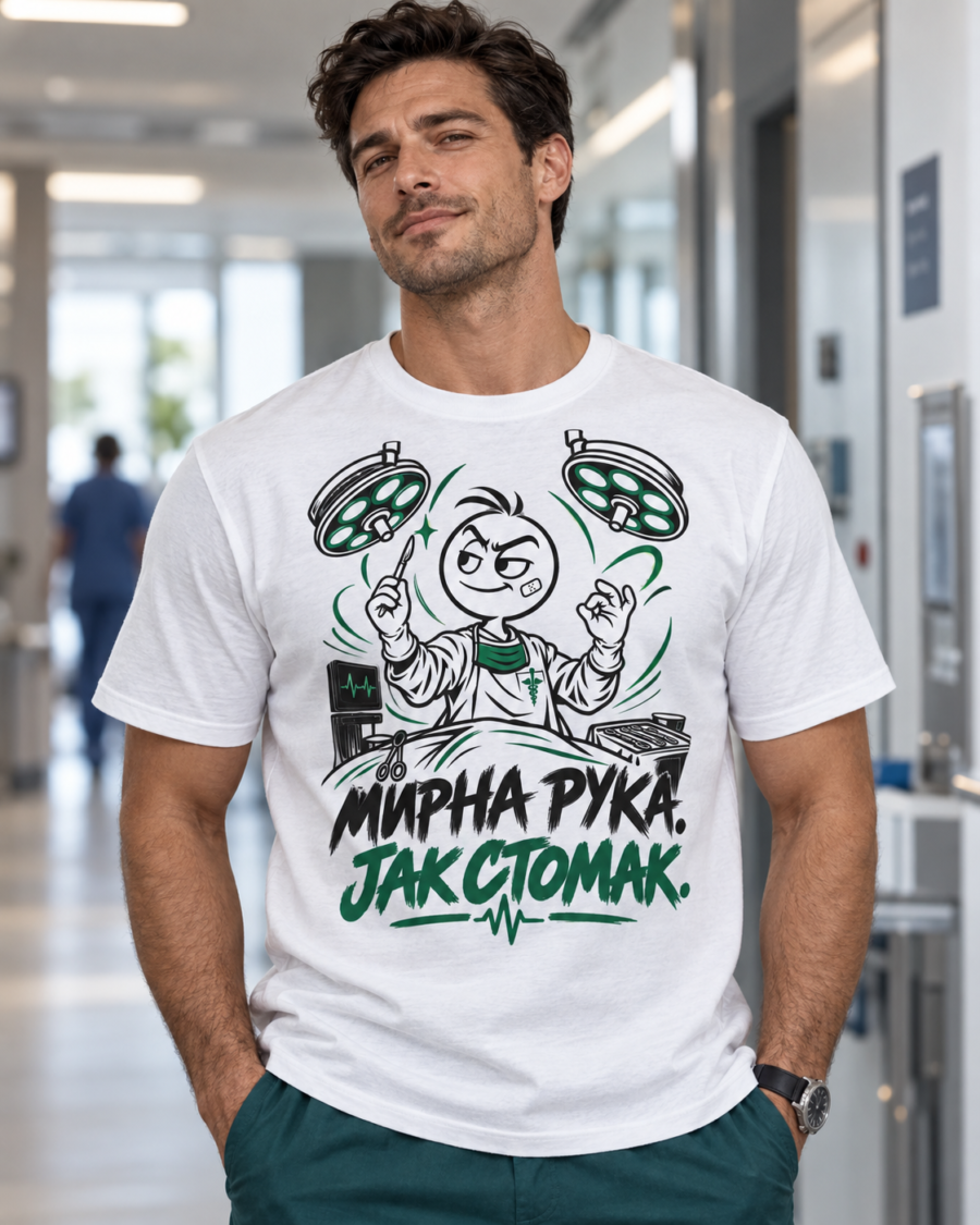 МИРНА РУКА. ЈАК СТОМАК