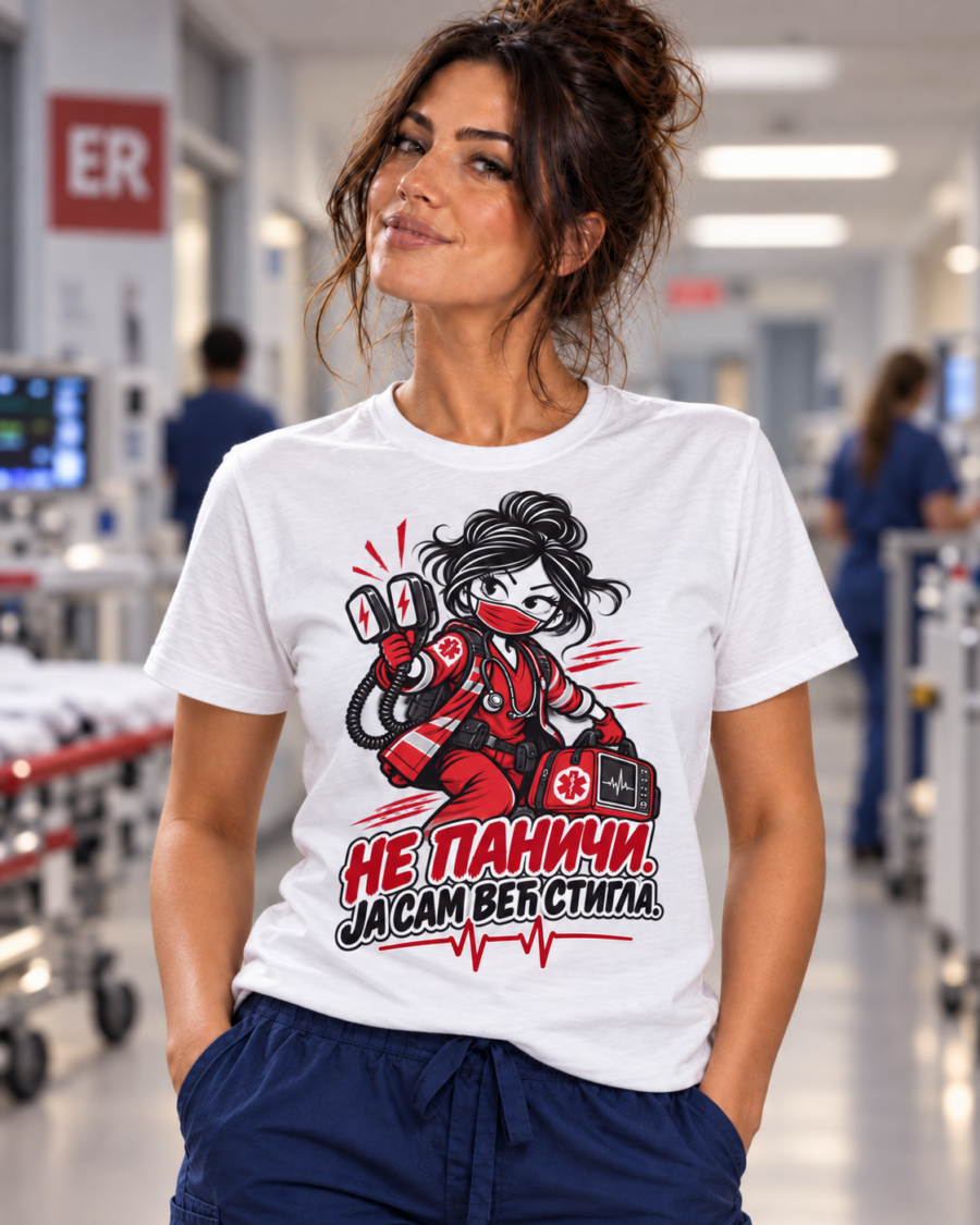 НЕ ПАНИЧИ... ЈА САМ ВЕЋ СТИГЛА. — Urgentna medicina — hero prikaz — SHIFT│DOSE™